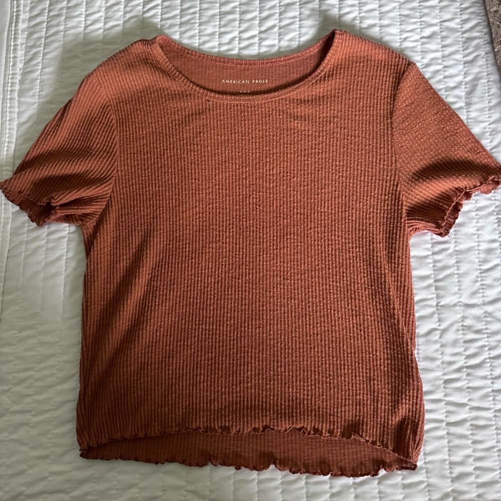 American Eagle tan top